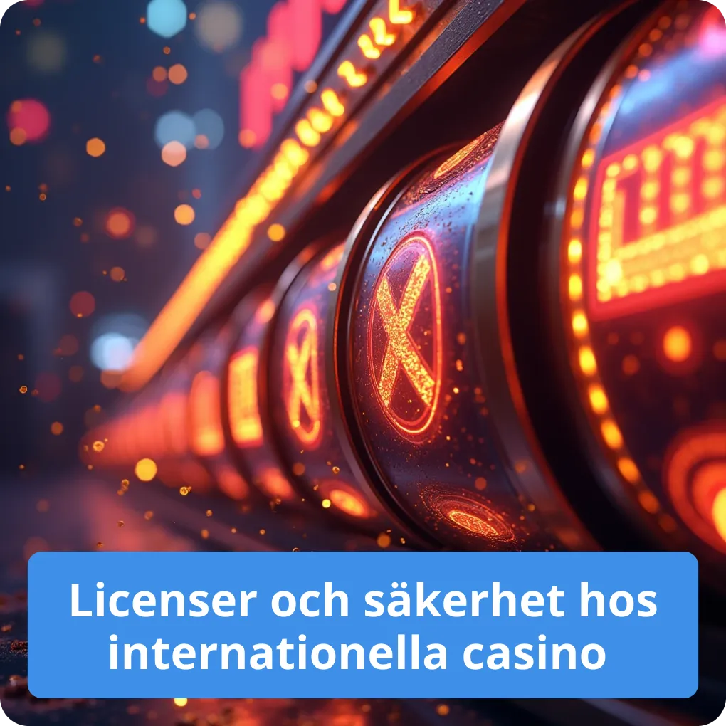 Licenser och säkerhet hos internationella casino 