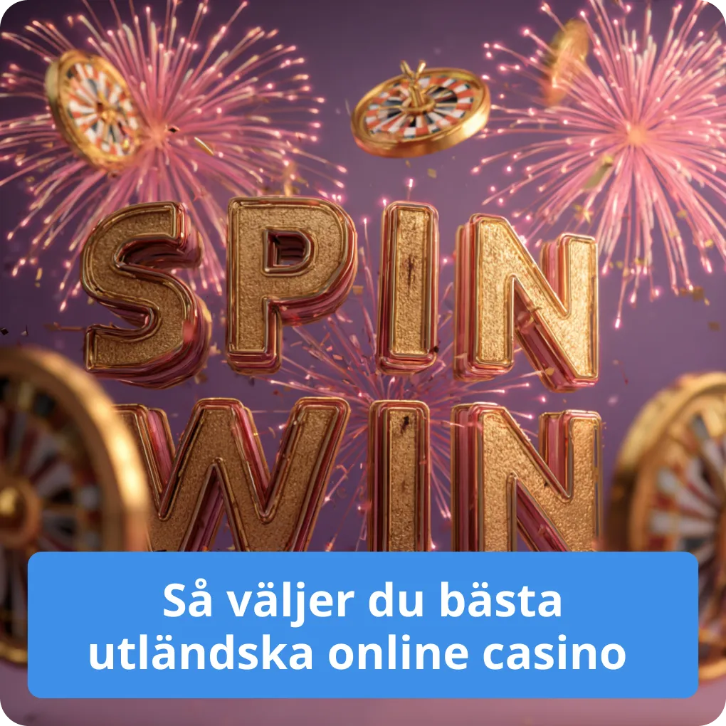 Så väljer du bästa utländska online casino 