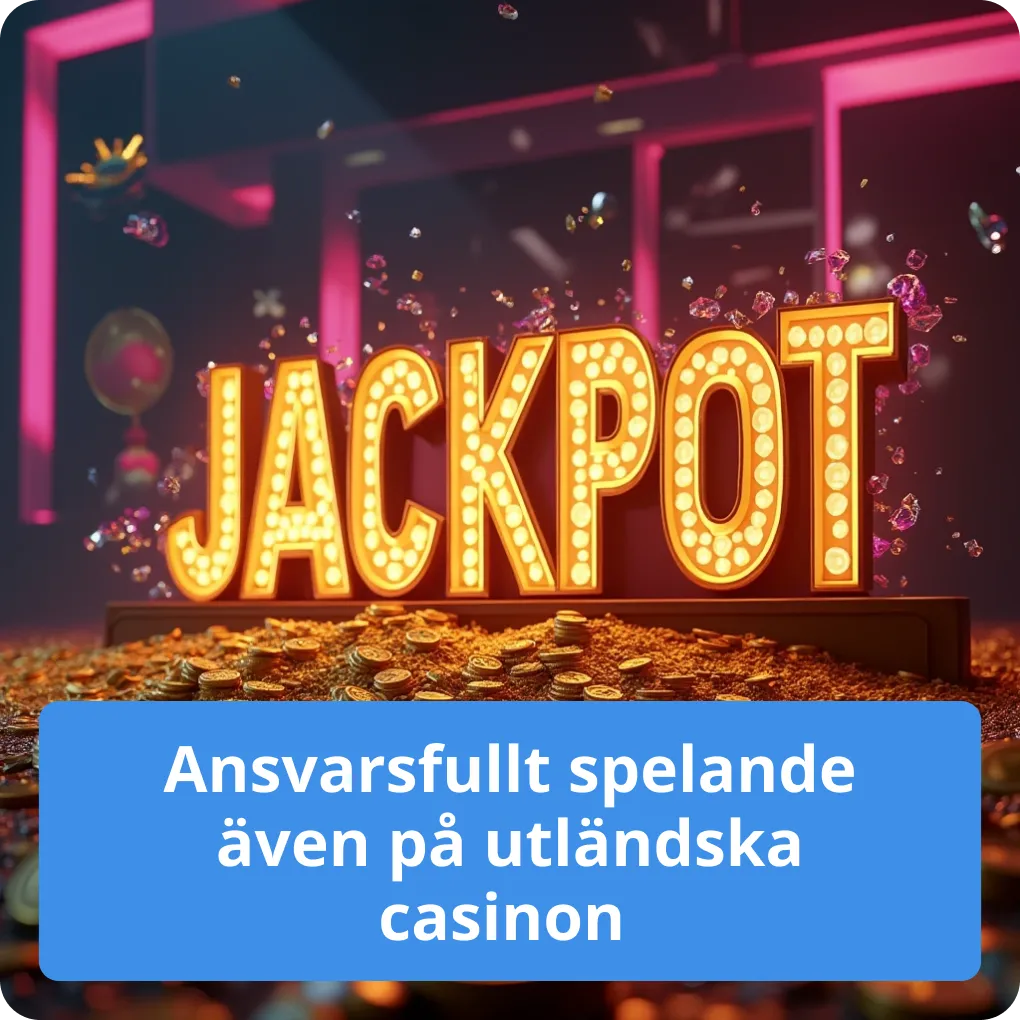 Ansvarsfullt spelande även på utländska casinon 