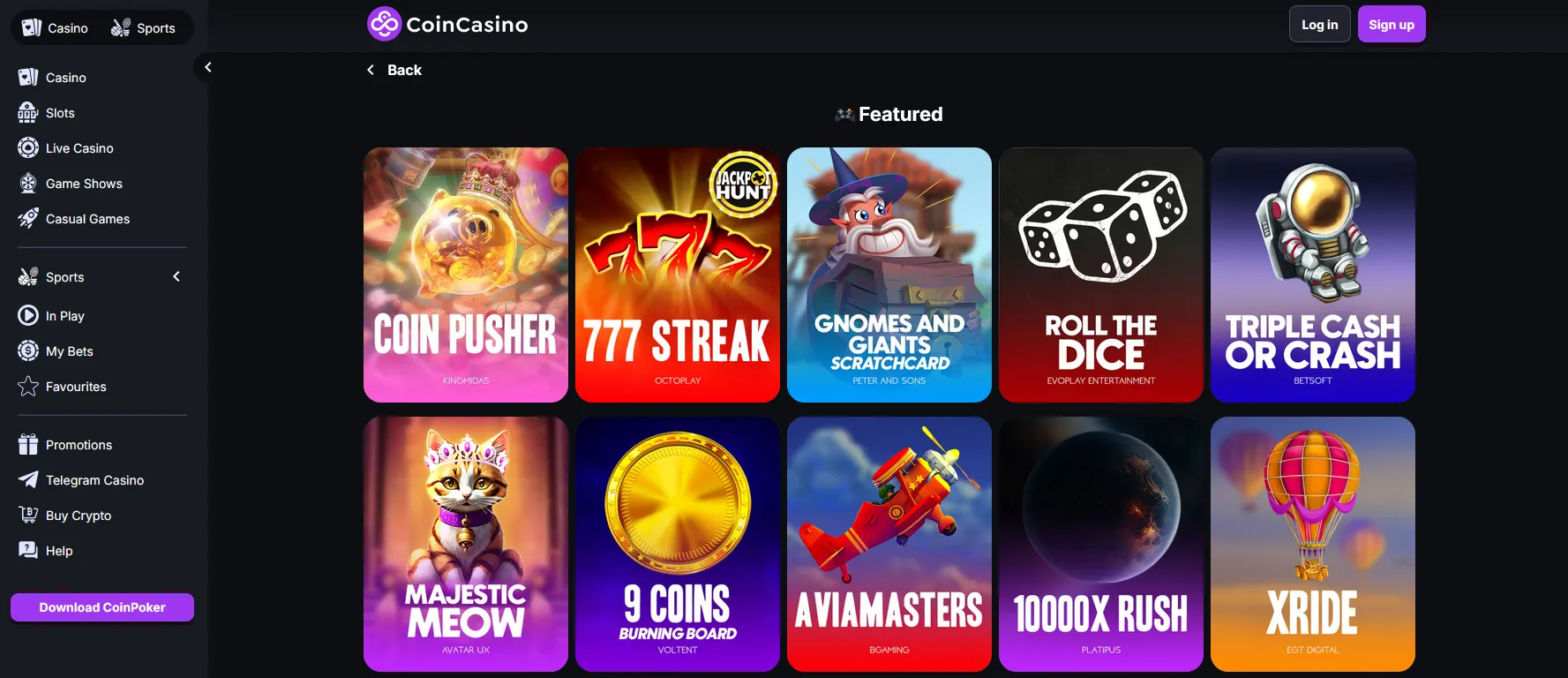 Bästa utländska casino